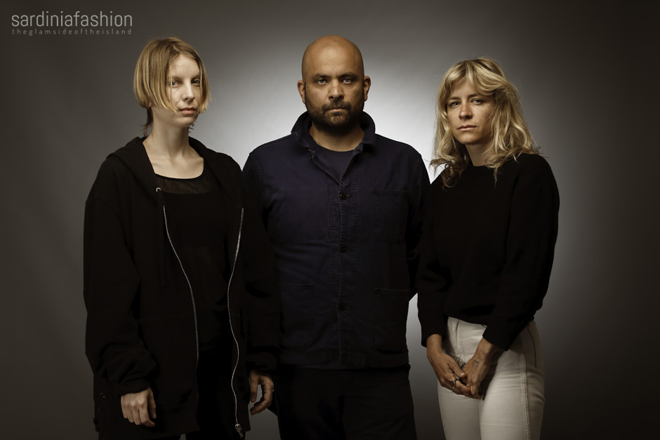 I tre artisti svizzeri: Maya Hottarek, Tonatiuh Ambrosetti, Lisa Lurati